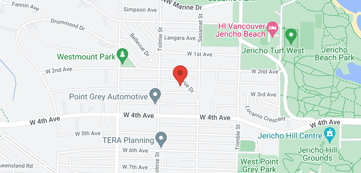 map of 4541 W 3RD AVENUE